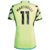 Maillot de Supporter Arsenal Martinelli 11 Extérieur 2023-24 Pour Homme